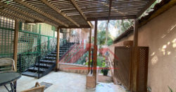 Beautiful ground floor for rent in maadi sarayat