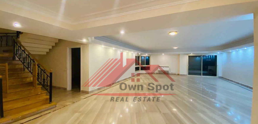 Modern penthouse for rent in maadi sarayat