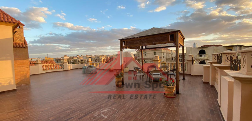 Penthouse with big terrace for rent in shouyfat