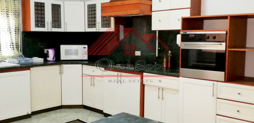 Good chance apartment for rent in maadi sarayat