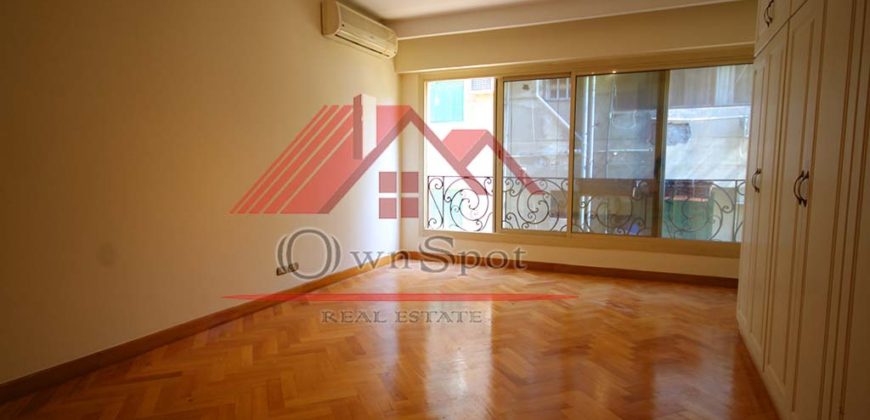 Apartment with good view for rent in maadi sarayat