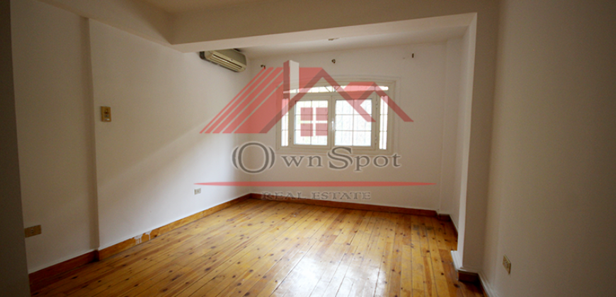 Duplex ground floor for rent in maadi sarayat