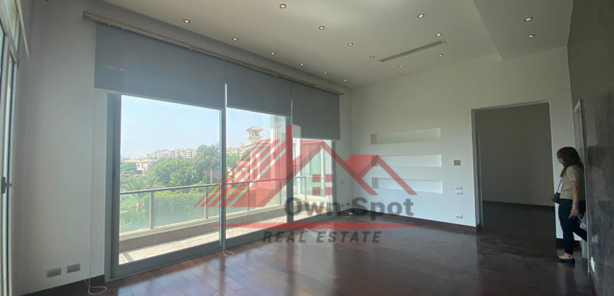 Great view villa for rent in katameya heights