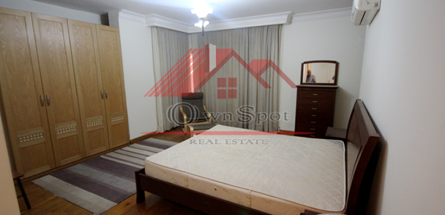 Bright new furnished apartment for rent in maadi degla