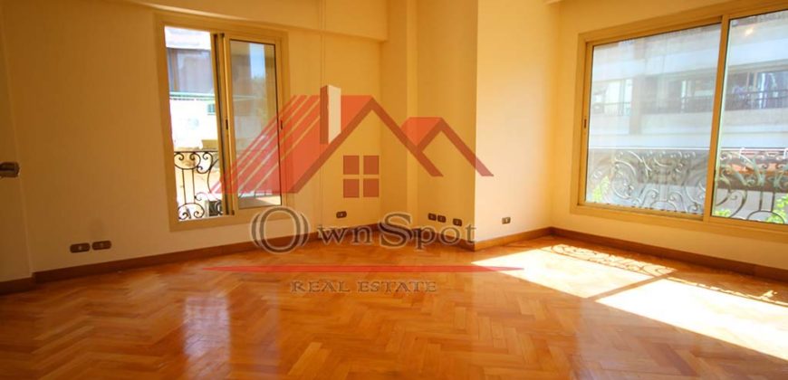 Apartment with good view for rent in maadi sarayat