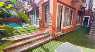 Ground floor with pool&garden for rent in shouyfat