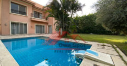 Good located villa for rent in katameya heights