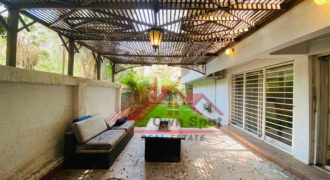 Ground floor with private garden for rent in maadi sarayat