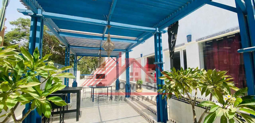 Ground floor with garden for rent in maadi sarayat