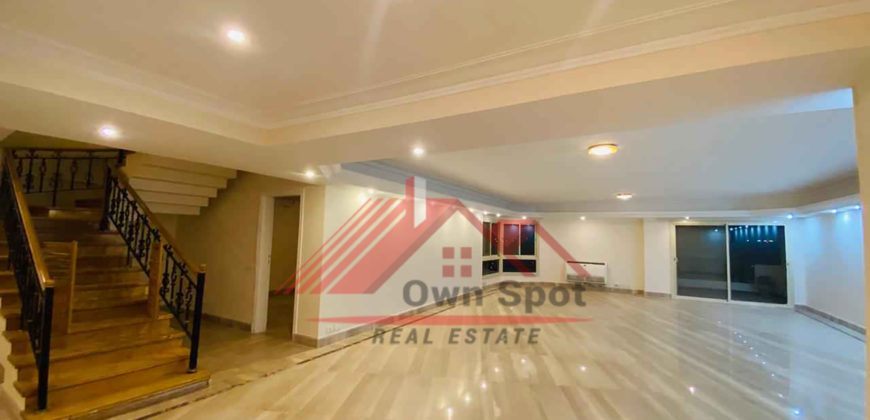 Modern penthouse for rent in maadi sarayat