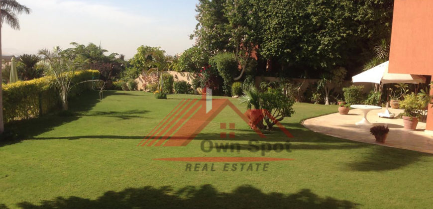 Villa for rent in katameya heights