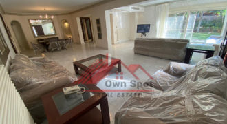 Ground floor with private garden for rent in katameya heights