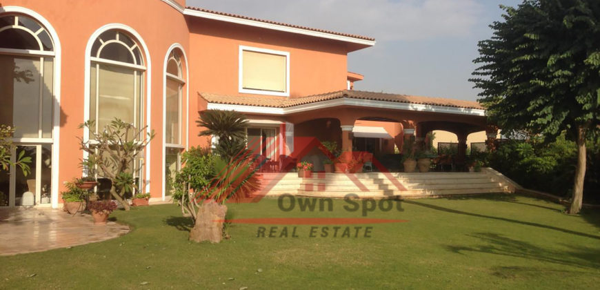 Villa for rent in katameya heights